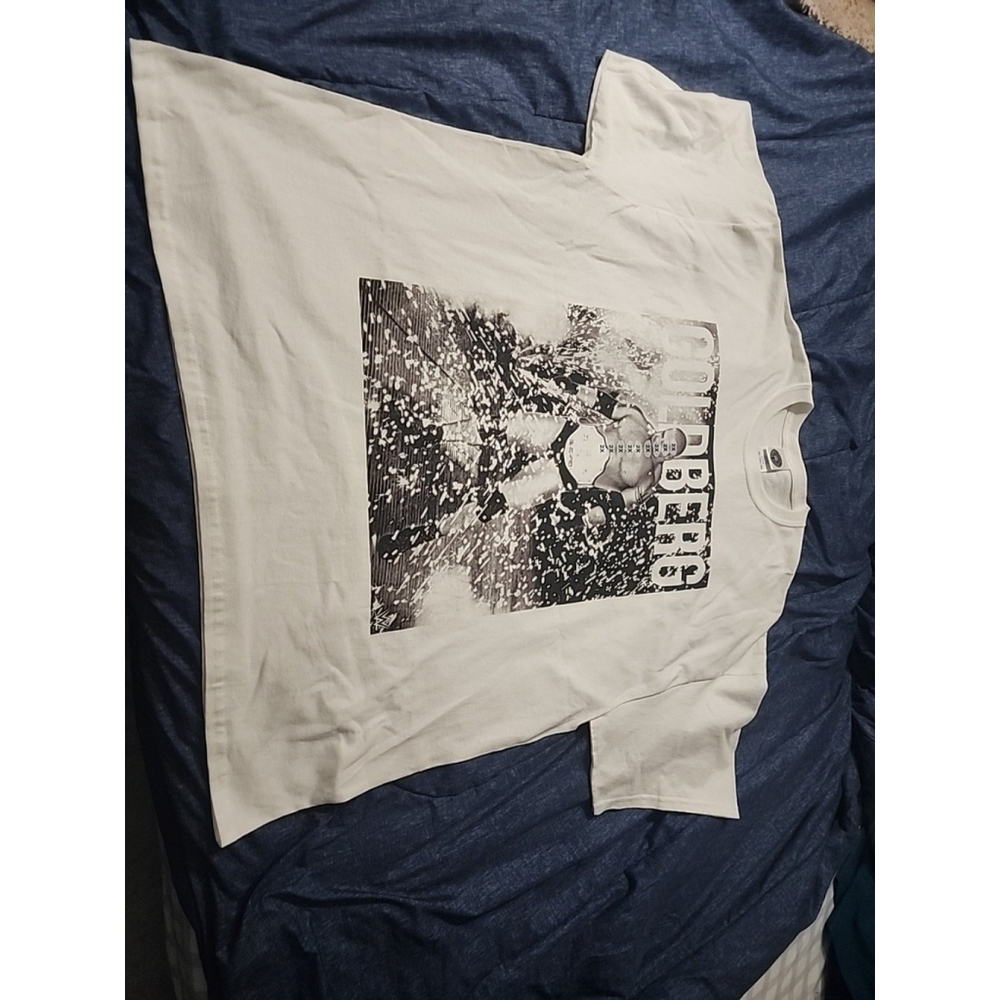 Bill Goldberg‎ Fireworks WWE Mens White T-shirt 2xl